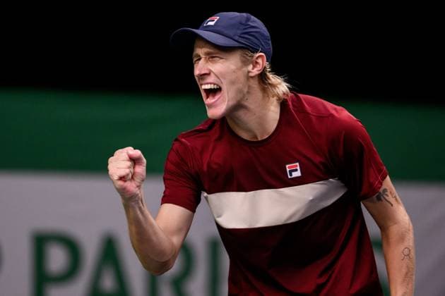 241014 Leo Borg of Sweden celebrates as he competes in a men s doubles tennis match during day 3 of the ATP 250 Nordic Open on October 14, 2024 in Stockholm Photo Jesper Zerman BILDBYRAN kod JZ JZ0576 tennis nordic open 3 bbeng jubel  Copyright: JESPERxZERMAN BB241014JZ046