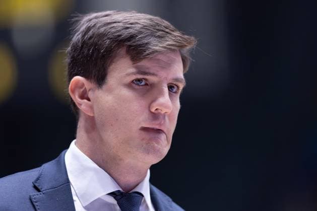 Frankfurt Skyliners EWE Baskets Oldenburg, BBL Cup Head Coach Pedro Calles Baskets Oldenburg BBL Cup match between Frankfurt Skyliners and EWE Baskets Oldenburg on October 12, 2024 at Süwag Energie ARENA in Frankfurt am Main , Frankfurt am Main Hessen Germany Süwag Energie ARENA