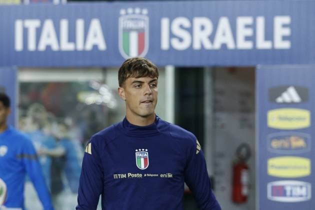CALCIO - UEFA Nations League - Italy vs Israel Daniel Maldini of Italy during Italy vs Israel, matchday 4 of League A of Uefa Nations League 2025, game at Bluenergy stadium - stadio Friuli in Udine (UD), Italy, on October 14, 2024. Udine Italy  Copyright: xIPAxSport ABACAx