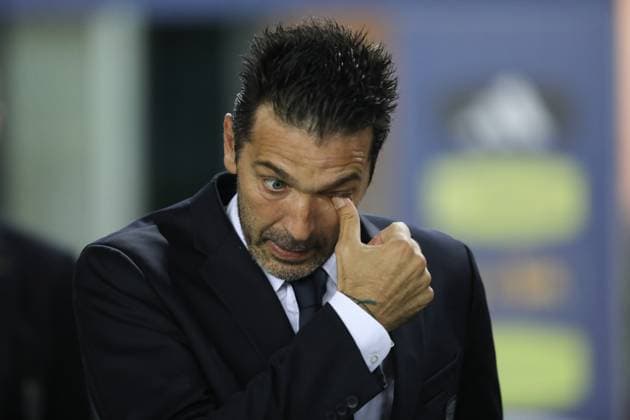 October 14, 2024, Udine, Friuli, Italy: Assistant Coach GIANLUIGI BUFFON UEFA Nations League 2024 matchday 4 0f 6 between ITALY and ISRAEL at Bluenergy Stadium in Udine, Italy Udine Italy - ZUMAc179 20241014_zep_c179_028 Copyright: xMickaelxChavetx