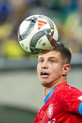 Ukraine v Czechia - UEFA Nations League 2024 Adam Hlozek is playing during the UEFA Nations League 2024 League B Group B1 match between Ukraine and Czechia , at the Tarczynski Arena Wroclaw in Wroclaw, Poland, on October 14, 2024. Wroclaw Poland  Copyright: xAndrzejxIwanczukx originalFilename:iwanczuk-ukrainev241014_npPAa.jpg