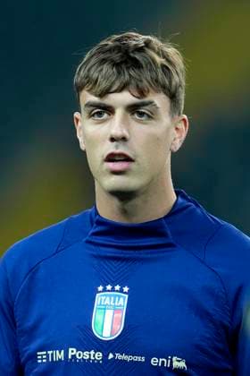 Daniel Maldini (Italy) looks on, UEFA Nations League 2024 25 League A Group A2, Italy v Israel, Stadio Friuli, October 14, 2024, Udine, Italy.