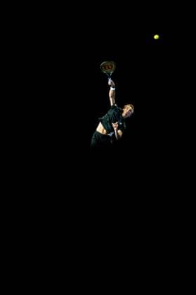 French Luca Van Assche pictured in action during a tennis match in the round of 32 of the singles competition at the ATP, Tennis Herren European Open Tennis tournament in Antwerp, Tuesday 15 October 2024. JASPERxJACOBS  x102615622x