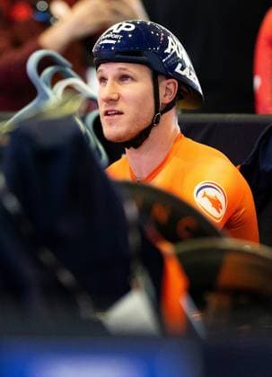 BALLERUP - Jeffrey Hoogland during a training session prior to the World Track cycling, Rad, Radsport, Bahnrad, Bahn Championships at the Ballerup Super Arena. ANP IRIS VAN DEN BROEK xVIxANPxSportx xxANPxIVx 510952601 originalFilename: 510952601.jpg