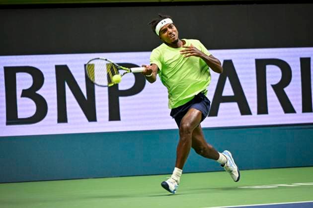 STOCKHOLM, SWEDEN 20241015 Elias Ymer meets Nicolas Jarry, Chile in the Nordic Open on Centre Court in the Royal Tennis Hall STOCKHOLM SWEDEN x10060x  Copyright: xHenrikxMontgomery TTx NORDIC OPEN TENNIS 2024