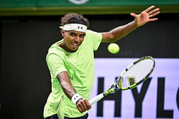 STOCKHOLM, SWEDEN 20241015 Elias Ymer meets Nicolas Jarry, Chile in the Nordic Open on Centre Court in the Royal Tennis Hall STOCKHOLM SWEDEN x10060x  Copyright: xHenrikxMontgomery TTx NORDIC OPEN TENNIS 2024