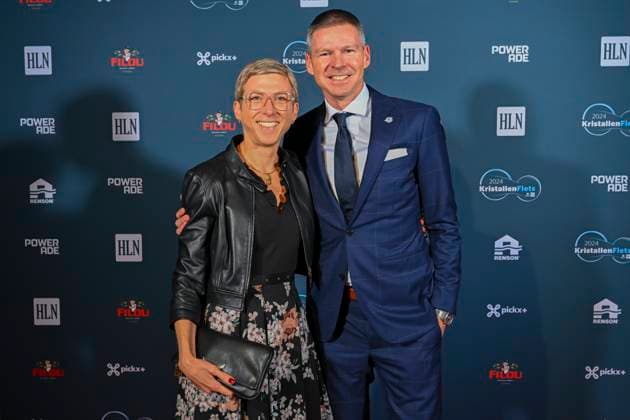 Kristallen Fiets 2024 KRUISEM, BELGIUM - OCTOBER 15 : Fore Jurgen, Chief Operating Officer (COO) of Soudal-Quick Step pictured during the Kristallen Fiets award show. The award is a trophy that rewards the best male and female Belgian cyclist of the year. It is an initiative of the Flemish newspaper Het Laatste Nieuws. At NOA Outdoor Living on October 15, 2024 in Kruisem, Belgium, 15 10 2024 Kruisem Belgium  Copyright: xVincentxKalutx