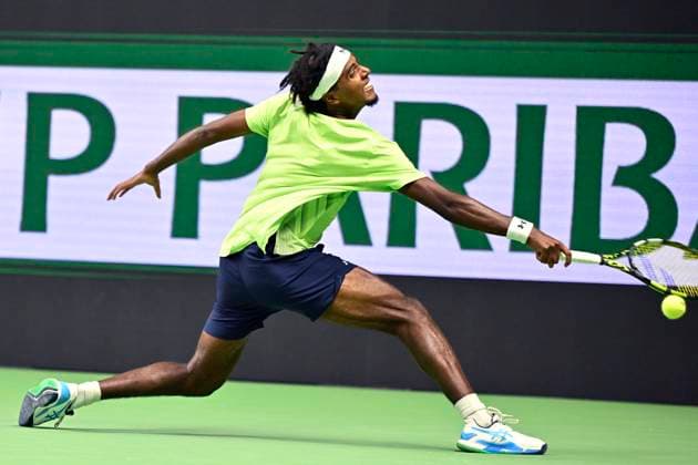 STOCKHOLM, SWEDEN 20241015 Elias Ymer meets Nicolas Jarry, Chile in the Nordic Open on Centre Court in the Royal Tennis Hall STOCKHOLM SWEDEN x10060x  Copyright: xHenrikxMontgomery TTx NORDIC OPEN TENNIS 2024