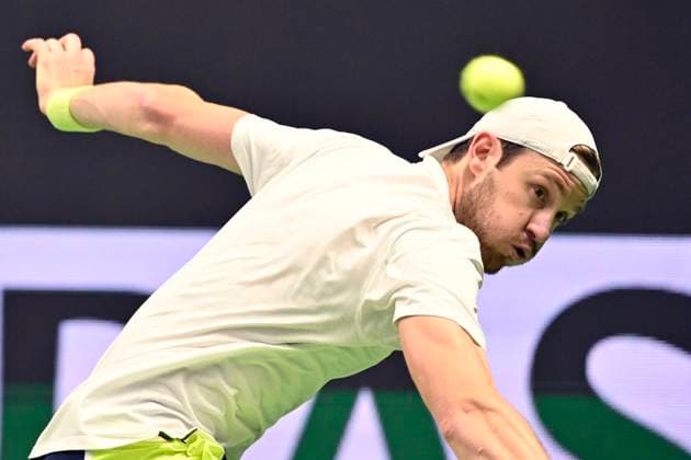 STOCKHOLM, SWEDEN 20241015 Nicolas Jarry, Chile won against Elias Ymer in the Nordic Open on Centre Court in Kungliga Tennishallen STOCKHOLM SWEDEN x10060x  Copyright: xHenrikxMontgomery TTx NORDIC OPEN TENNIS 2024