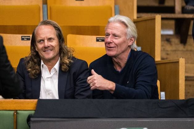 241015 Björn Borg ahead of a men s singles tennis match during day 4 of the ATP 250 Nordic Open on October 15, 2024 in Stockholm Photo Emma Wallskog BILDBYRAN COP 320 EW0443 tennis tennis atp 250 nordic open day 4 bbeng  Copyright: EMMAxWALLSKOG BB241015EW058