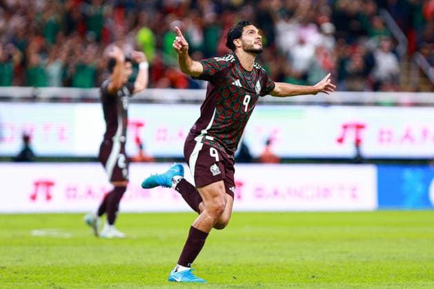 Fußball, Länderspiel, Mexiko - USA RECORD DATE NOT STATED Seleccion Mexicana 2024 Mexico vs United States Raul Jimenez celebrates his goal 1-0 of Mexico during the game International Friendly, Länderspiel, Nationalmannschaft between Mexican national team, Nationalteam (Mexico) and United States (USA) at Akron Stadium, on October 15, 2024, Guadalajara, Jalisco, Mexico. GUADALAJARA JALISCO MEXICO Copyright: xCarlosxZepedax 20241015220529_SNM_MEX_USA_JIMENEZ147