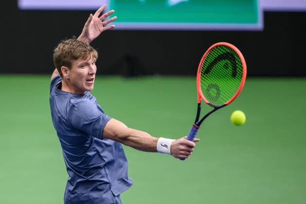 241016 AndrÃ Göransson of Sweden competes in a men s doubles tennis match during day 5 of the ATP 250 Nordic Open on October 16, 2024 in Stockholm Photo Jesper Zerman BILDBYRAN kod JZ SD0014 tennis atp 250 nordic open day 5 bbeng  Copyright: JESPERxZERMAN BB241016JZ035