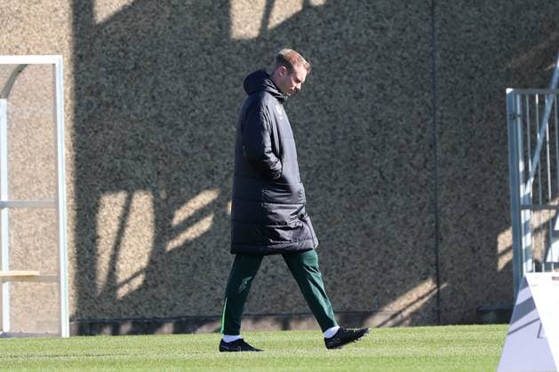 VfL vs Olympique Lyon, CL Women, Preliminary Reports Wolfsburg, 16 10 2024, FOOTBALL VfL Wolfsburg vs Olympique Lyon, Group Round Champions League Women, Season 2024 25 VfL Wolfsburg Final Training, Head Coach Tommy Stroot VfL Wolfsburg Wolfsburg Wolfsburg