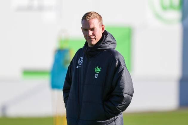 VfL vs Olympique Lyon, CL Women, Preliminary Reports Wolfsburg, 16 10 2024, FOOTBALL VfL Wolfsburg vs Olympique Lyon, Group Round Champions League Women, Season 2024 25 VfL Wolfsburg Final Training, Head Coach Tommy Stroot VfL Wolfsburg Wolfsburg Wolfsburg