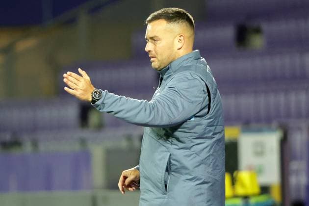 WOMEN SOCCER - UEFA CL, St.Poelten vs Man.City VIENNA,AUSTRIA,16.OCT.24 - WOMEN SOCCER - UEFA Women s Champions League, group stage, SKN Sankt Poelten vs Manchester City. Image shows head coach Gareth Taylor (Man.City).  GEPAxpictures xWalterxLuger
