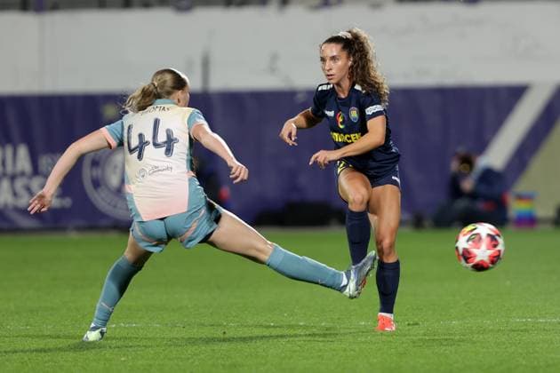 Football, Women, CL, SKN St. Pölten - Manchester City