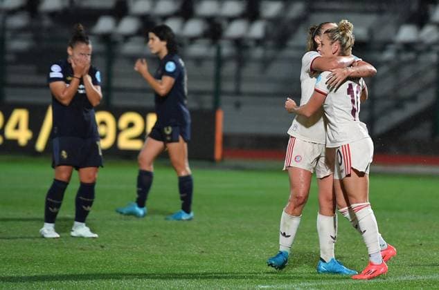 Sport Bilder des Tages Fußball, Frauen, CL, Juventus Turin - FC Bayern München October 16, 2024, Turin, Italy: Bayern Monaco s Linda Dallmann jubilates after scoring the gol (0-1) during the UEFA Champions League Woman soccer match Juventus FC vs FC Bayern Monaxo at the Pozzo-La Marmora Stadium in Biella, Italy, 16 October 2024. ANSA ALESSANDRO DI MARCO UEFA Champions League Woman: Juventus FC vs FC Bayern Monaxo  - ZUMAa110 20241016_zaf_a110_025 Copyright: xAlessandroxxxxxxxxDixMarcox