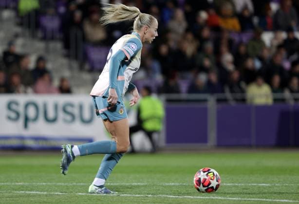 WOMEN SOCCER - UEFA CL, St.Poelten vs Man.City VIENNA,AUSTRIA,16.OCT.24 - WOMEN SOCCER - UEFA Women s Champions League, group stage, SKN Sankt Poelten vs Manchester City. Image shows Alex Greenwood (Man.City).  GEPAxpictures xWalterxLuger