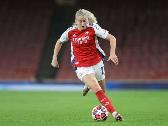 North London, England, October 16 2024: Alessia Russo (23 Arsenal) during the UEFA Womens Champions League game between Arsenal and Valerenga at Emirates Stadium in North London, England. (Jay Patel SPP) Copyright: xJayxPatel SPPx spp-en-JaPa-ARSvVAL_20241016_0016