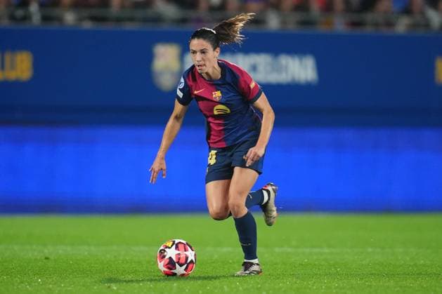 ESP: FC Barcelona, Barca v Hammarby. UEFA Women™s Champions League match. Aitana Bonmati of FC Barcelona during the UEFA Women™s Champions League match, Group D, date 2, between FC Barcelona and Hammarby played at Johan Cruyff Stadium on October 16, 2024 in Barcelona Spain. kpng Copyright: xBaguxBlancox xPRESSINPHOTOx PS_241016_BAR_HAM_010
