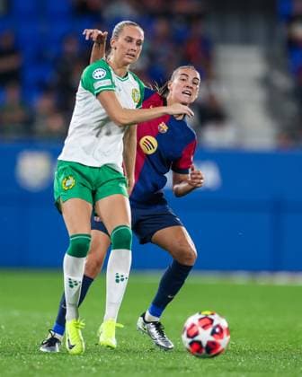 Barcelona, Spain, Oct 15th 2024: during the UEFA Womens Champions League football match between FC Barcelona, Barca and Hammarby at the Johan Cruyff Stadium in Barcelona, Spain (Judit Cartiel SPP) Copyright: xJuditxCartiel SPPx spp-en-JuCa-JUCA3630