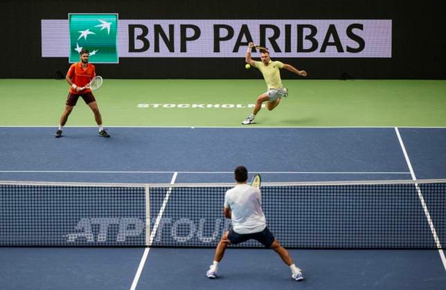 Tennis, ATP tournament in Stockholm