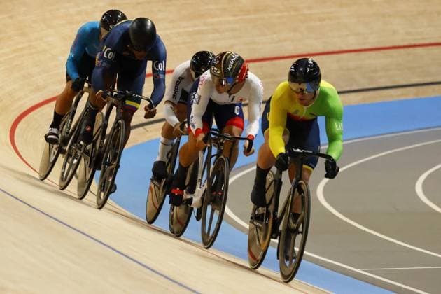 CICLISMO - Ciclismo su Pista - Tissot 2024 Track World Championships Tissot Track cycling, Rad, Radsport, Bahnrad, Bahn World Championship, WM, Weltmeisterschaft - Ballerup, Copenaghen, Den- 16-10-2024 during Tissot 2024 Track World Championships, Track cycling race in Copenhagen, Denmark, October 17 2024 Copenhagen Denmark Copyright: xIPAxSport ABACAx