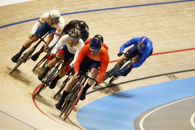 CICLISMO - Ciclismo su Pista - Tissot 2024 Track World Championships Tissot Track cycling, Rad, Radsport, Bahnrad, Bahn World Championship, WM, Weltmeisterschaft - Ballerup, Copenaghen, Den- 16-10-2024 during Tissot 2024 Track World Championships, Track cycling race in Copenhagen, Denmark, October 17 2024 Copenhagen Denmark Copyright: xIPAxSport ABACAx