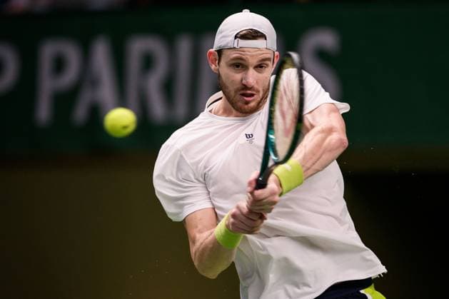 241017 And Nicolas Jarry of Chile competes in a men s singles tennis match during day 6 of the ATP 250 Nordic Open on October 17, 2024 in Stockholm Photo Jesper Zerman BILDBYRAN kod JZ JZ0581 tennis atp 250 nordic open day 6 bbeng  Copyright: JESPERxZERMAN BB241017JZ004