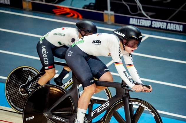241017 Clara Schneider of Germany competes in Women s Sprint during day 2 of the 2024 UCI Tissot Track Cycling World Championships on October 17, 2024 in Ballerup Photo Christian Örnberg BILDBYRAN COP 166 CO0480 cykling cycling sykling landslaget national team 2 bbeng grappa33  Copyright: CHRISTIANxÖRNBERG BB241017CO021