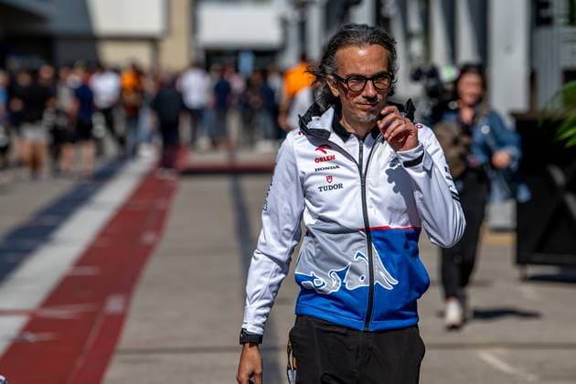 AUSTIN, TEXAS, UNITED STATES: Laurent Mekies, The Team Principle of the Racing Bulls team, at the 2024 Formula 1 United States Grand Prix at the Circuit of the Americas in Austin, Texas, United States.