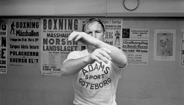 Göteborg 1965-11-09 Boxaren Bosse Högberg tränar med förre boxaren Henry Hallberg *** Local Caption *** GT KAMERAREPORTAGE Boxning x2524x *** Gothenburg 1965 11 09 Boxer Bosse Högberg trains with former boxer Henry Hallberg Local Caption GT KAMERAREPORTAGE Boxing x2524x  Copyright: xKamerareportage TTx