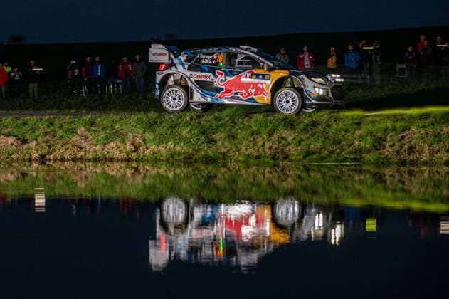 Bilder des Jahres 2024, Sport 10 Oktober Sport Themen der Woche KW42 Sport Bilder des Tages MOTORI - Rally - WRC, Motorsport Rallye, WM Central European Rally Adrien FOURMAUX(Fra),Alexandre CORIA(Fra) on a FORD Puma Rally HYBRID of a team M FORD WORLD RALLY TEAM during WRC Central European Rally 17-20 October 2024 during WRC Central European Rally, Rally race in Germany, Germany, October 17 2024 Germany Germany  Copyright: xIPAxSport ABACAx