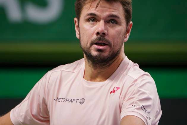 STOCKHOLM, SWEDEN 20241017 Stan Wawrinka Switzerland meets Alejandro Davidovich Fokina Spain during the BNP Paribas Nordic Open at the Royal Tennis Hall in Stockholm STOCKHOLM SWEDEN x12056x  Copyright: xPeterxHansson TTx NORDIC OPEN TENNIS 2024