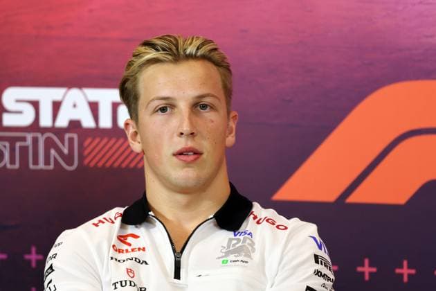Liam Lawson NZL Visa Cash App RB Formula Team in the press conference, Formula 1 Pirelli Grand Prix, FIA F1 World Championship, Circuit of America, Austin Texas, 17 10 2024, USA,