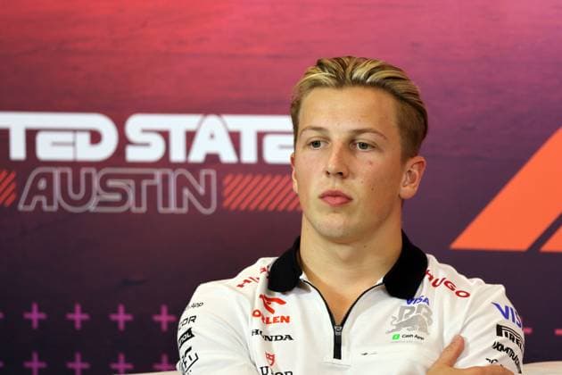 Liam Lawson NZL Visa Cash App RB Formula Team in the press conference, Formula 1 Pirelli Grand Prix, FIA F1 World Championship, Circuit of America, Austin Texas, 17 10 2024, USA,