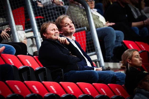 ENSCHEDE - Pieter Omtzigt (NSC) in the stands during the UEFA Champions League women s match between FC Twente and Chelsea FC at Stadion De Grolsch Veste on Oct. 17, 2024 in Enschede, Netherlands. ANP VINCENT JANNINK UEFA Women s Champions League 2024 25 Group Stage MD1 2024 25 xVIxANPxSportx xxANPxIVx 511103419 originalFilename: 511103419.jpg