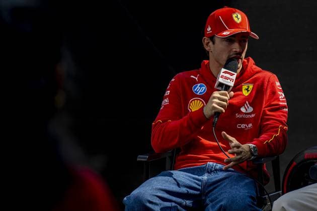 Austin - 17-10-2024, Circuit of the Americas, Charles Leclerc at the Formula 1 United States of America Grand Prix 2024 Thursday Formula 1 United States of America Grand Prix 2024 Thursday  x26487898x Copyright: