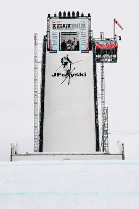 FREESTYLE SKIING - FIS WC Big Air Chur CHUR, SWITZERLAND,18.OCT.24 - FREE SKI, FREESTYLE SKIING - FIS Big Air World Cup, men. Image shows Miro Tabanelli (ITA).  GEPAxpictures xPatrickxSteiner