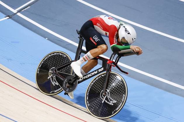Tissot Track cycling, Rad, Radsport, Bahnrad, Bahn World Championship, WM, Weltmeisterschaft - Ballerup, Copenaghen, Den- 16-10-2024 during Tissot 2024 Track World Championships, Track cycling race in Copenhagen, Denmark, October 18 2024 Copyright: xStefanoxCavasino IPAxSportx xipax xx IPA_50701364 IPA_Agency_IPA50701364