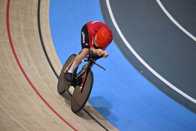 18-10-2024 World Championships Elite Track; Giornata 03; 2024, Danimarca; Bevort, Carl Frederik; Velodromo Ballerup; 