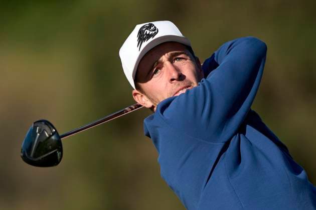Estrella Damm N.A. Andalucia Masters 2024 David Puig of Spain tees off on the 11th hole on day two of the Estrella Damm N.A. Andalucia Masters 2024 at Real Club de Golf Sotogrande in San Roque, Spain, on October 18, 2024. San Roque, Spain Spain  Copyright: xJosexManuelxAlvarezxReyx originalFilename:alvarezrey-notitle241018_np9ft.jpg