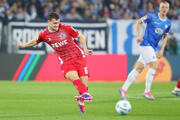 18 10 2024, xtvx, Fussball 2 Bundesliga, SV Darmstadt 98 1 FC Köln emspor, v l Eric Martel 1 FC Koeln Freisteller, runs with the ball DFL DFB REGULATIONS PROHIBIT ANY USE OF PHOTOGRAPHS as IMAGE SEQUENCES and or QUASI VIDEO Darmstadt