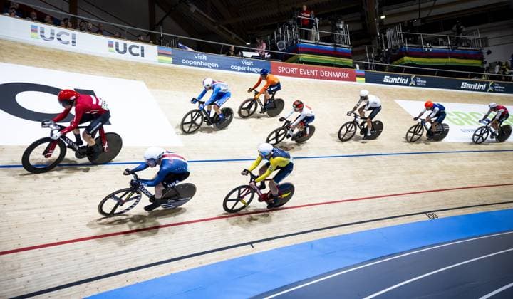 BALLERUP - Philip Heijnen (Netherlands) during the final of the men s points race on the third day of the World Track cycling, Rad, Radsport, Bahnrad, Bahn Championships at the Ballerup Super Arena. ANP IRIS VAN DEN BROEK xVIxANPxSportx xxANPxIVx 511163879 originalFilename: 511163879.jpg
