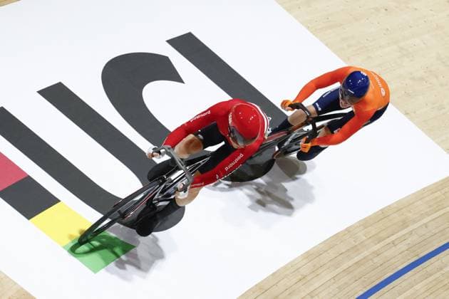 CICLISMO - Ciclismo su Pista - Tissot 2024 Track World Championships Tissot Track cycling, Rad, Radsport, Bahnrad, Bahn World Championship, WM, Weltmeisterschaft - Ballerup, Copenaghen, Den- 16-10-2024 during Tissot 2024 Track World Championships, Track cycling race in Copenhagen, Denmark, October 18 2024 Copenhagen Denmark Copyright: xIPAxSport ABACAx