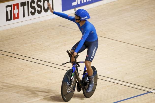 Tissot Track cycling, Rad, Radsport, Bahnrad, Bahn World Championship, WM, Weltmeisterschaft - Ballerup, Copenaghen, Den- 16-10-2024 during Tissot 2024 Track World Championships, Track cycling race in Copenhagen, Denmark, October 18 2024 Copyright: xStefanoxCavasino IPAxSportx xipax xx IPA_50708252 IPA_Agency_IPA50708252
