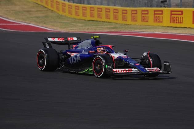 FORMULA 1 PIRELLI UNITED STATES GRAND PRIX 2024 18 10 2024, Circuit of The Americas, Austin, FORMULA 1 PIRELLI UNITED STATES GRAND PRIX 2024 ,in the picture Yuki Tsunoda JPN , Visa Cash App RB Formula One Team nordphotoxGmbHx xBratic nph00250