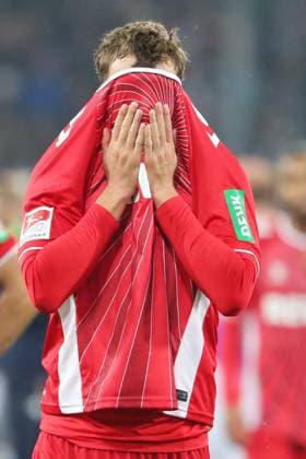 18 10 2024, xtvx, Fussball 2 Bundesliga, SV Darmstadt 98 1 FC Köln emspor, v l nach dem Spiel, after the match Luca Waldschmidt 1 FC Koeln DFL DFB REGULATIONS PROHIBIT ANY USE OF PHOTOGRAPHS as IMAGE SEQUENCES and or QUASI VIDEO Darmstadt
