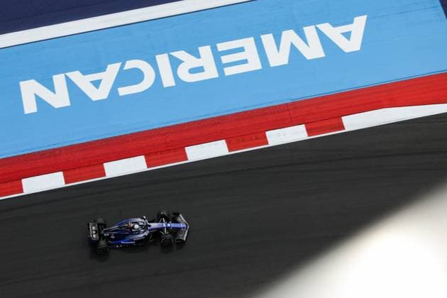 23 ALBON Alexander (tha), Williams Racing FW45, action during the Formula 1 Pirelli United States Grand Prix 2024, 19th round of the 2024 Formula One World Championship, WM, Weltmeisterschaft from October 18 to 20, 2024 on the Circuit of the Americas, in Austin, United States of America - F1 - US GRAND PRIX 2024 DPPI Panoramic  241018_R19_USA_DP_XB3_4203