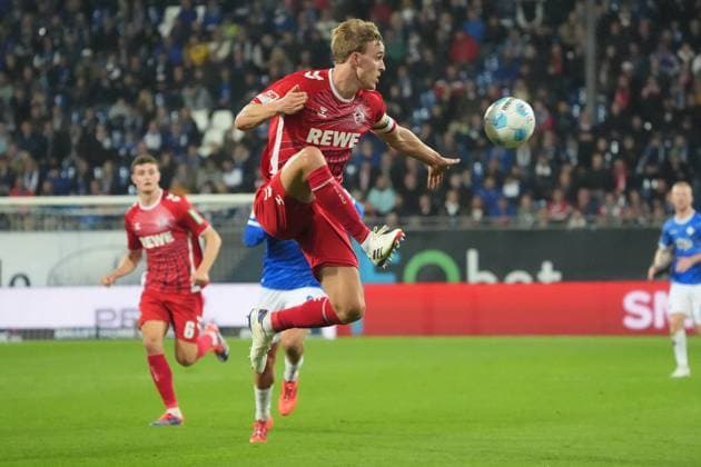 Timo Hübers 1 FC Köln 18 10 2024 2 Bundesliga, Season 24 25 SV Darmstadt 98 vs 1 FC Köln, Stadion am Boellenfalltor, emonline, emspor,